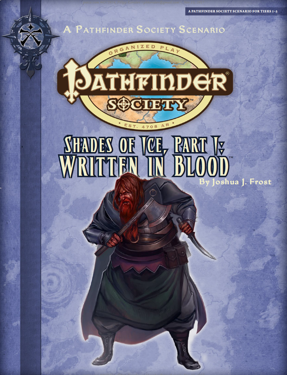 [PFS] #2–15: Shades of Ice, Part I - Written in Blood