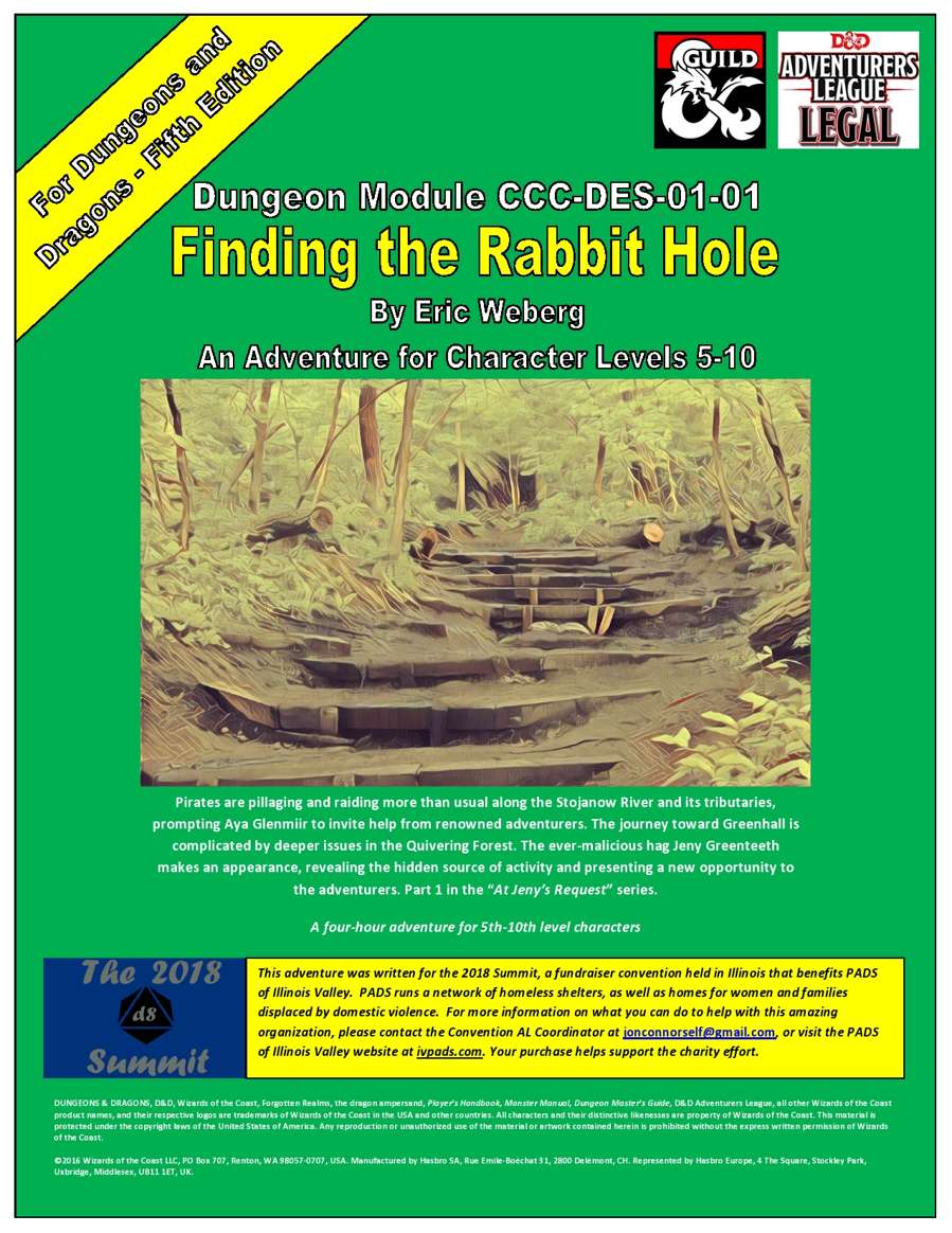 CCC-DES-01-01 Finding the Rabbit Hole [FANTASY GROUNDS]
