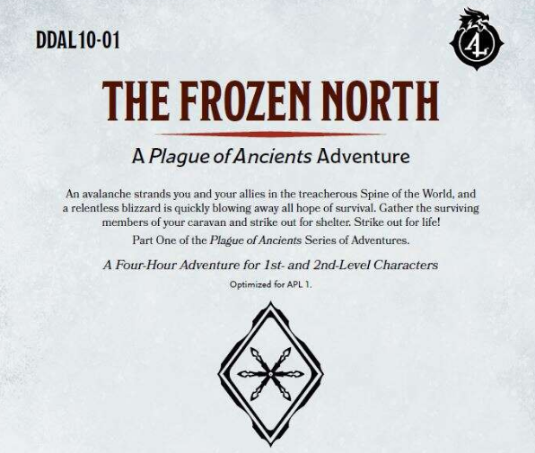 DDAL10-01 The Frozen North [Fantasy Grounds Unity]