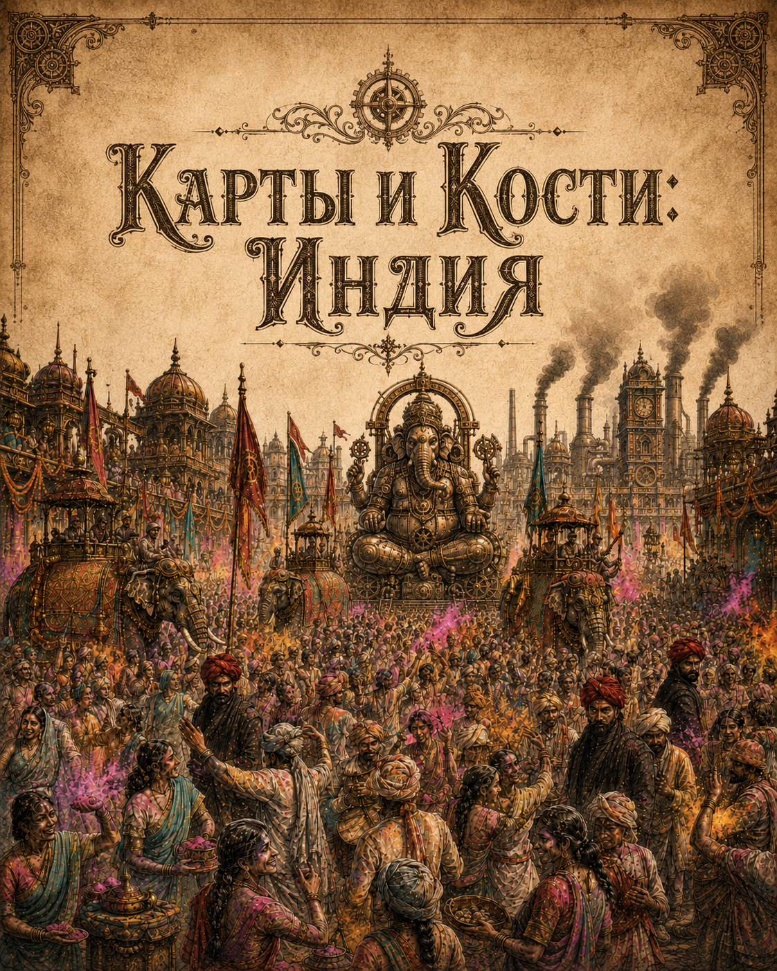 Праздник Красок в Городе-Улитке